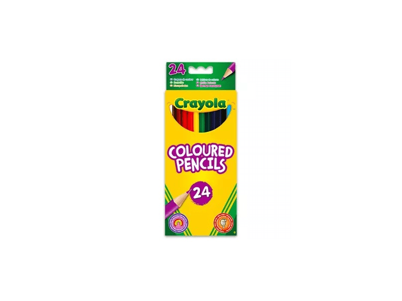 Crayola 3624 Hosszú színes ceruza, 24 db