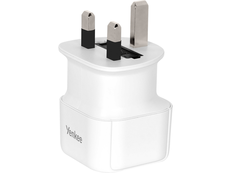Yenkee YAT UK1 Utazási adapter, EU/UK (37000197)