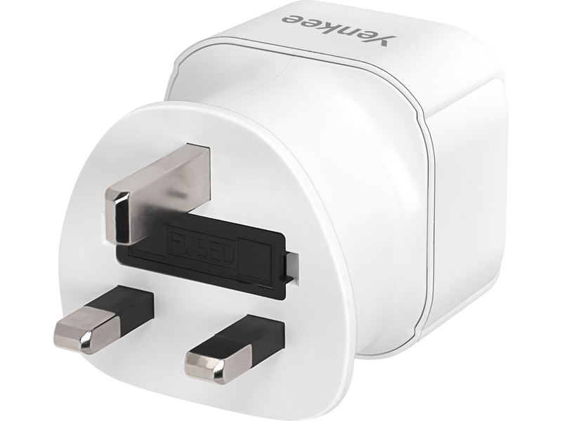 Yenkee YAT UK1 Utazási adapter, EU/UK (37000197)