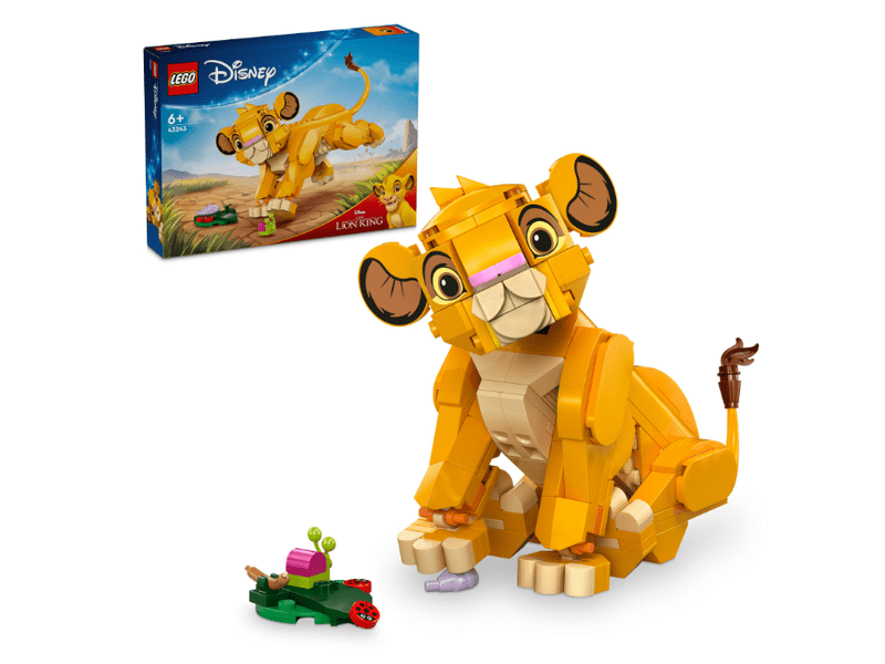 LEGO® Disney Simba, Kralj lavova (43243)