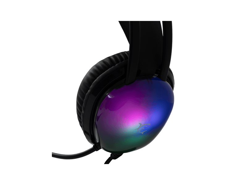 White Shark PEACOCK-B Gaming headset, fekete (GH-2444B)
