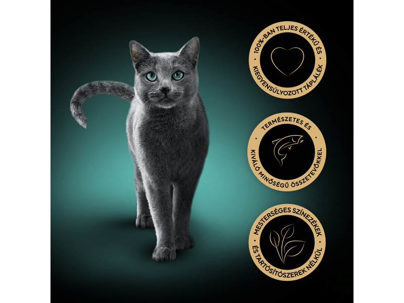 Sheba tasakos eledel lazaccal mártásban, felnőtt macskák számára, 85 g