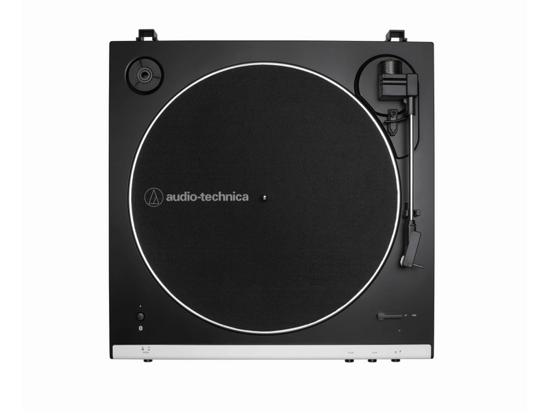 Audio-Technika AT-LP60XBTWH automatikus, vezetéknélküli, szíjhajtású lemezjátszó, fehér