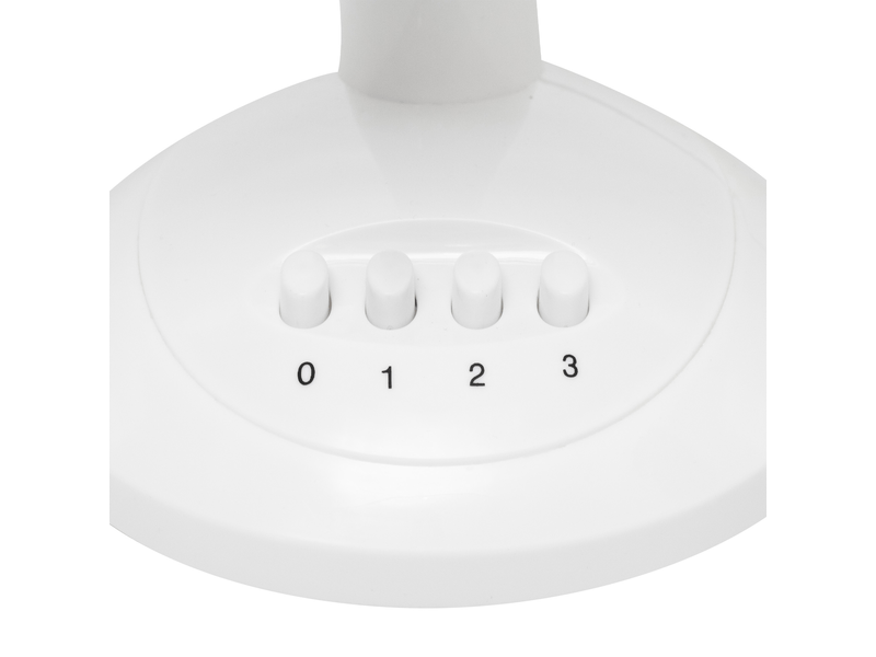 Asztali ventilátor, 30cm, 40 W, fehér