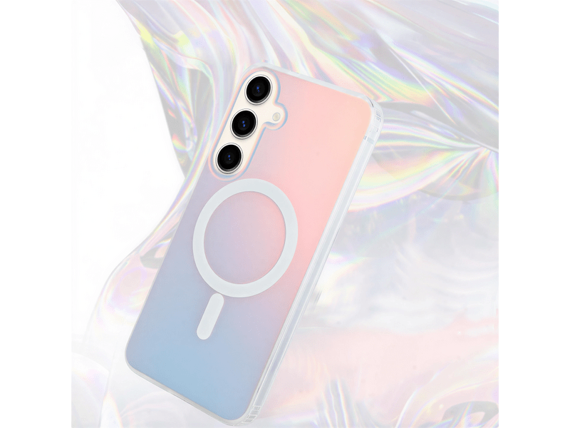 Cellect Samsung Galaxy S26 Plus mágneses színjátszós tok, átlátszó