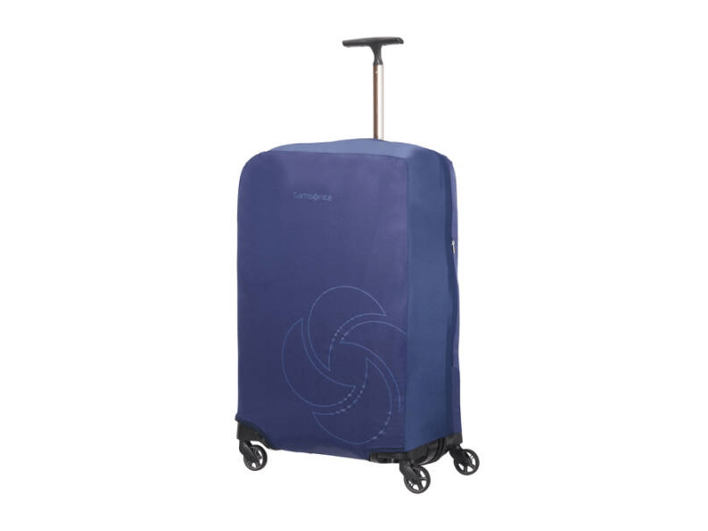 Samsonite összehajtható bőröndhuzat, M/L méret, kék (121223-1549)