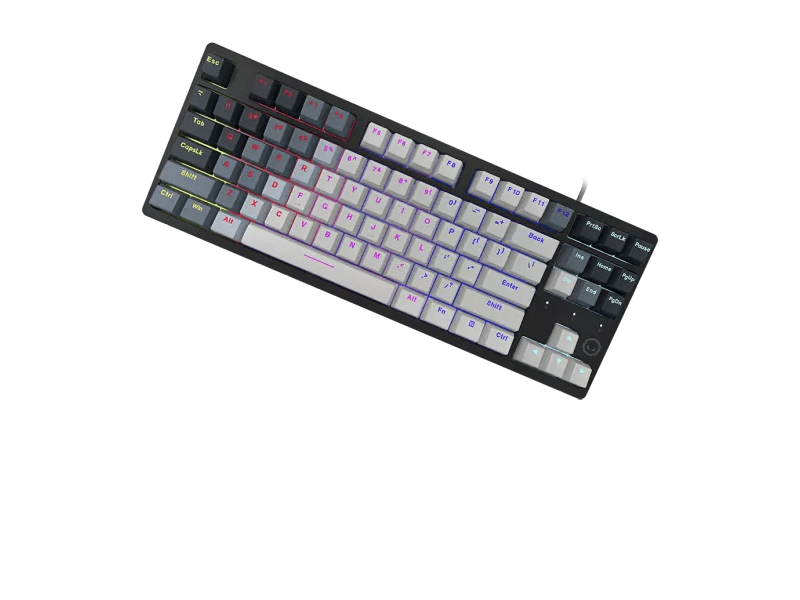 Lorgar Azar 514TKL Billentyűzet, US, fehér (LRG-GK514TKL-WH-US)