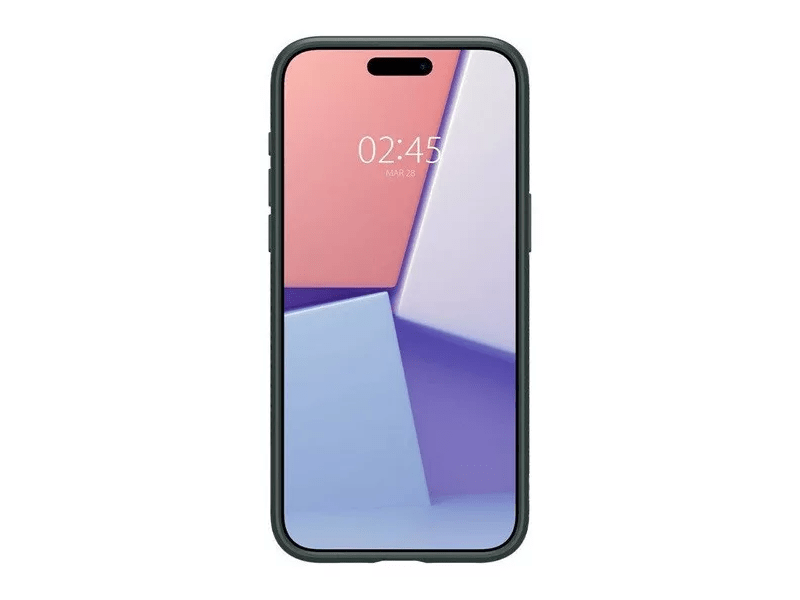 Spigen ACS07990 iPhone 16 Pro Max Szilikon tok, zöld