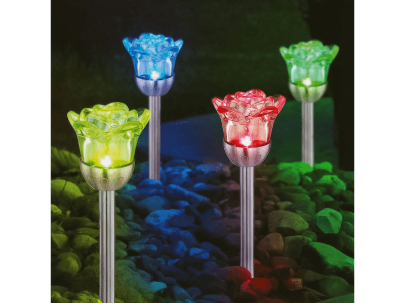 Garden of Eden 11774 Leszúrható szolár rózsa