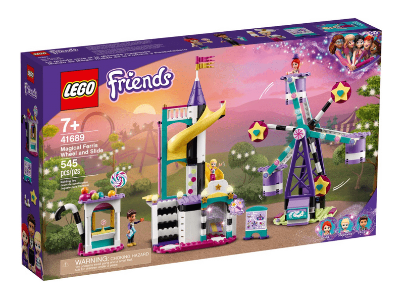 LEGO® Friends Varázslatos óriáskerék és csúszda (41689)