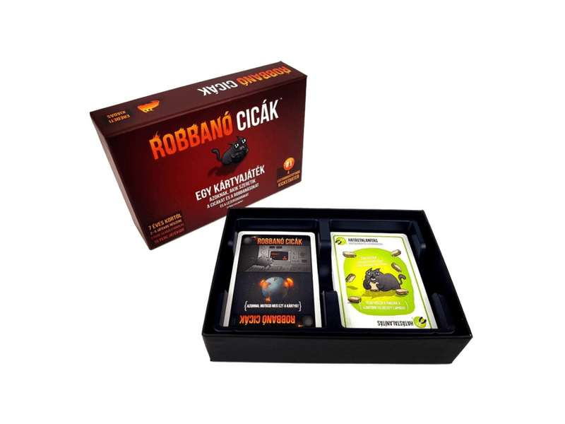 Robbanó cicák kártyajáték (34566)