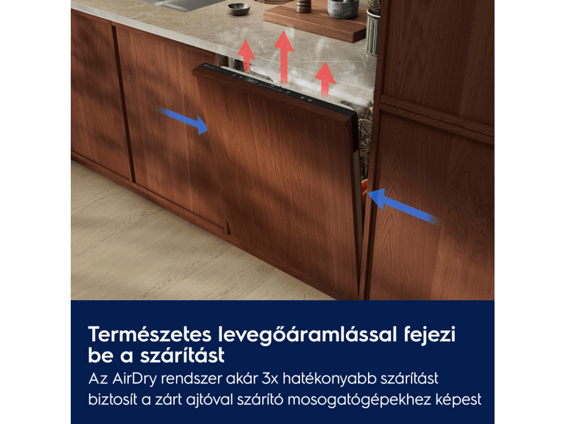 Electrolux E62LD210S Beépíthető mosogatógép