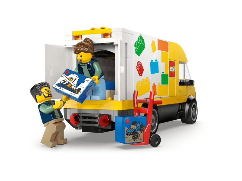 LEGO® City: A LEGO furgon – Húsvéti játéképítő-készlet gyerekeknek (60500)