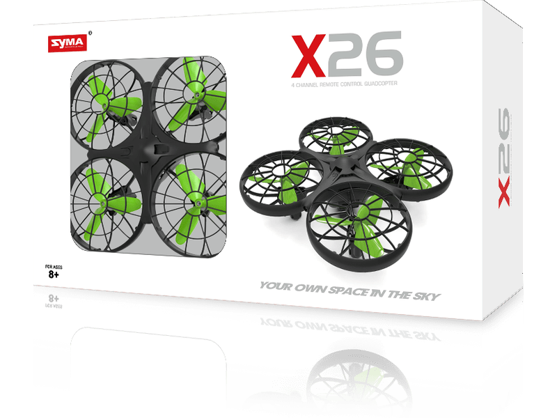Syma X26 Quadcopter ak funkc 2.4G 4cs