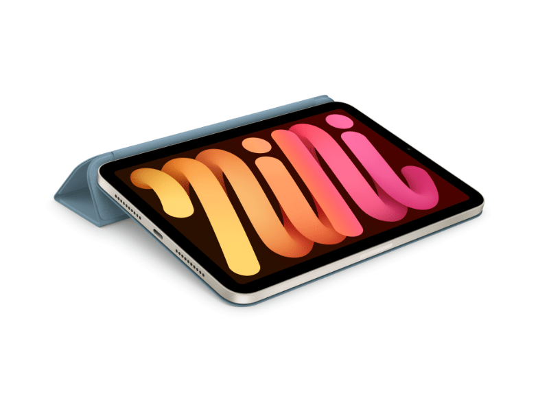 Apple Smart Folio A17 Pro chipes iPad minihez – kék (MC2U4ZM/A)