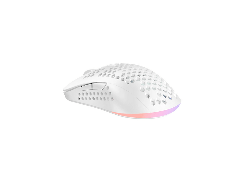 Avax LW01 RGB vezetékes optikai gamer egér, fehér