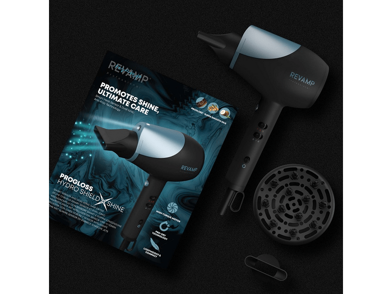 Revamp Progloss™ DR-6000 Hidro Shield X Shine Ionic Jet hajszárító