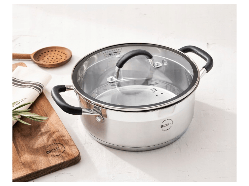 Bergner SG-8057 Lábas fedővel, 24cm, 3.5l