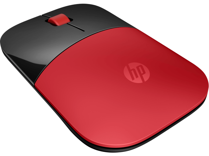 HP Z3700 Vezeték nélküli egér, vörös/ fekete (V0L82AA)