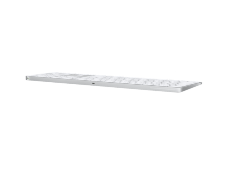 Apple (MK2C3MG/A) Magic Keyboard Touch ID-val és számbillentyűzettel Apple chipes Machez, fehér