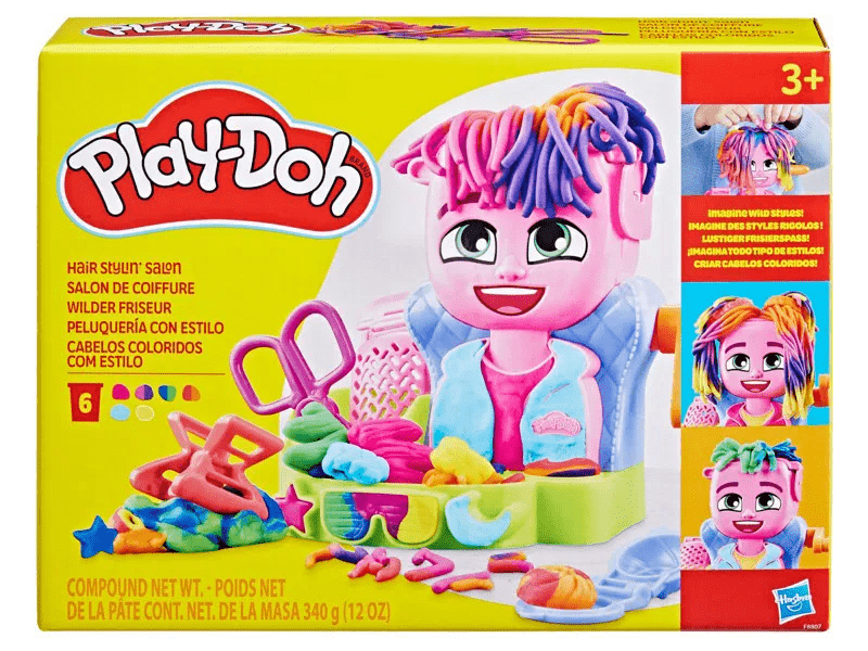 Play-Doh: fodrász szalon gyurmaszett (F8807)