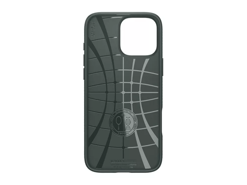 Spigen ACS08119 iPhone 16 Pro Szilikon tok, sötétzöld