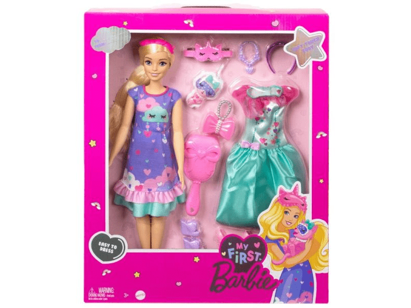 Első Barbie babám: Deluxe baba - szőke (HMM66)