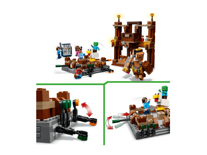 LEGO® Minecraft® Bojno polje u Šumskoj kući (21272)