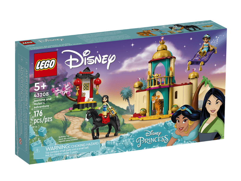 LEGO® Disney Princess™ Jázmin és Mulan kalandja (43208)