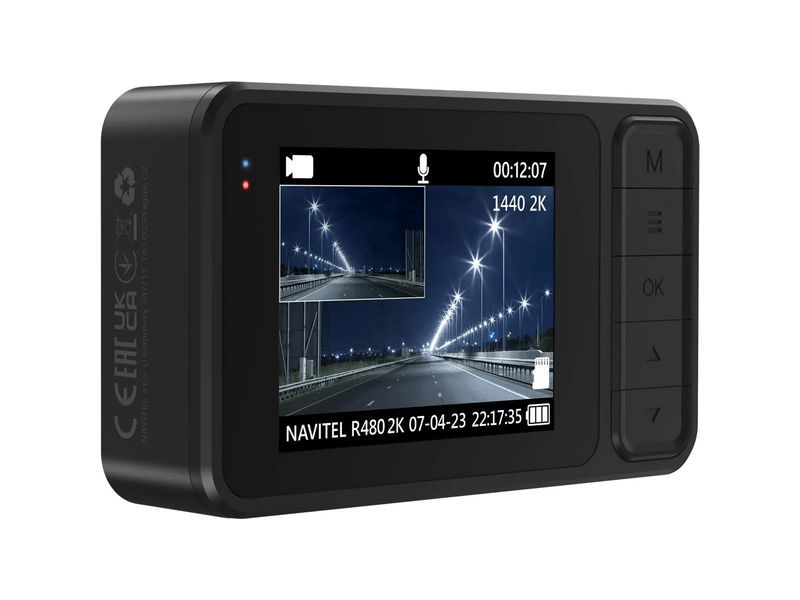 Navitel R480 2K DUAL Menetrögzítő kamera