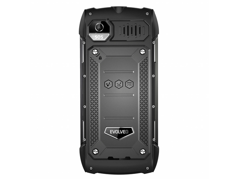 Evolveo StrongPhone H1 Mobiltelefon, fekete-szürke (SGM SGP-H1-BG)