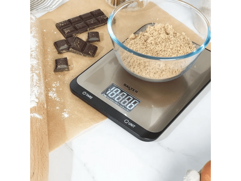 Salter 673BFEU12 Rozsdamentes acél konyhai mérleg