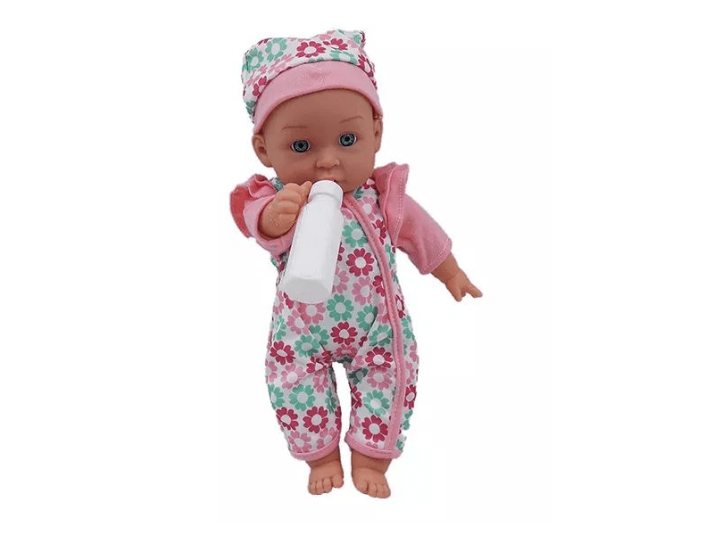 Hangot adó baba pöttyös ruhában (WZB102-9)