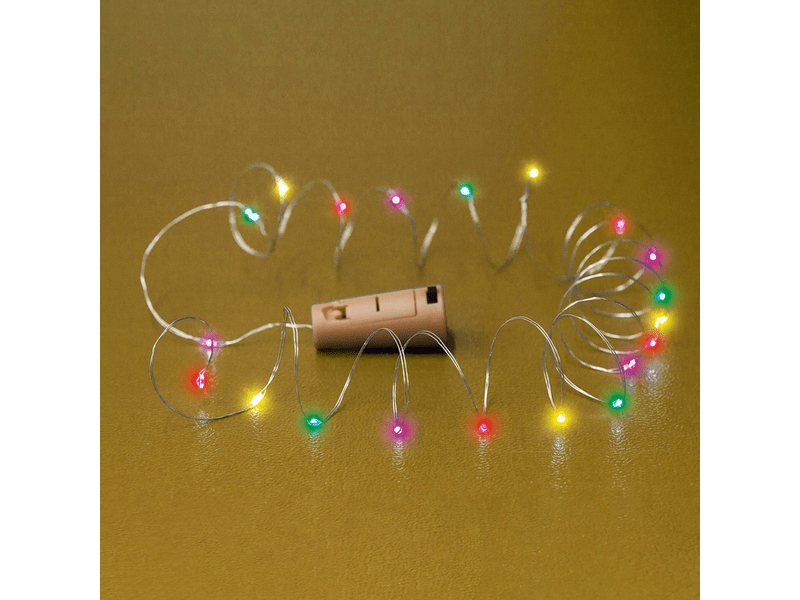 Home MLD 20/M Micro LED-es elemes füzér, színes