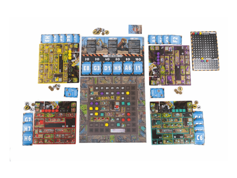 Metropolisz társasjáték (ARW10001)