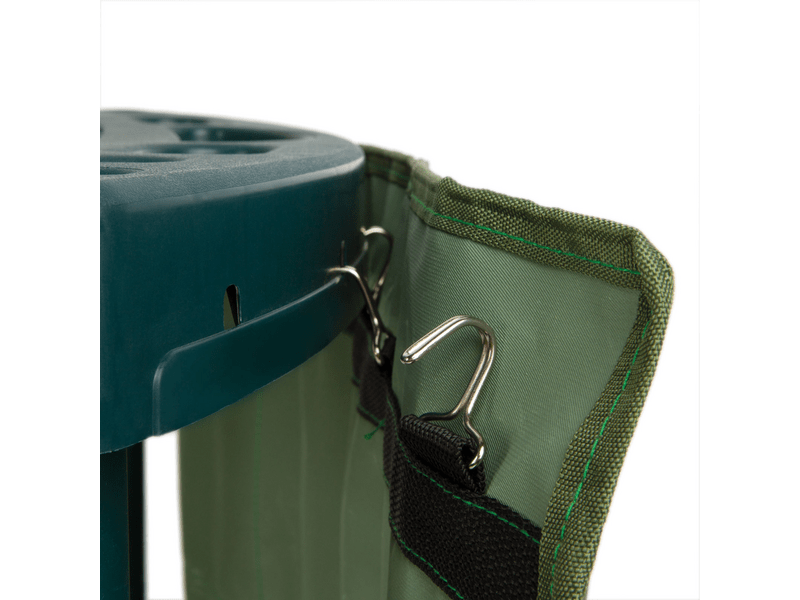 Garden of Eden Plastični kutni držač za vrtni alat - može se pričvrstiti na zid 11329