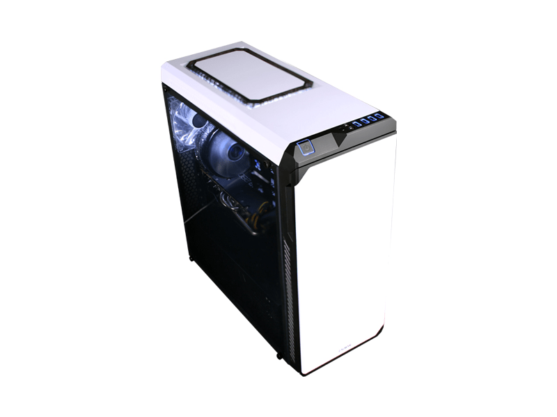Zalman Z9 Neo Plus Midi ATX Ház, Fehér