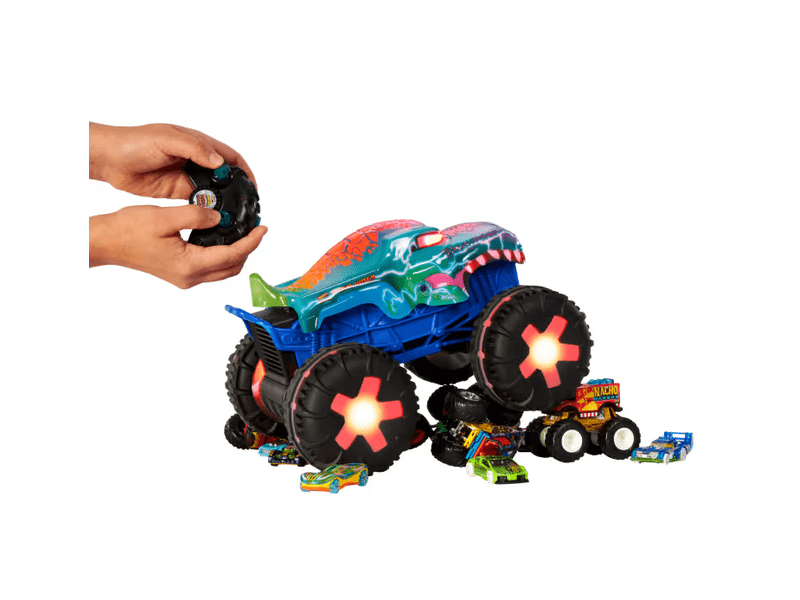 Hot Wheels Monster Trucks 1:15 Mega-Wrex távirányítós autó (JBD90)