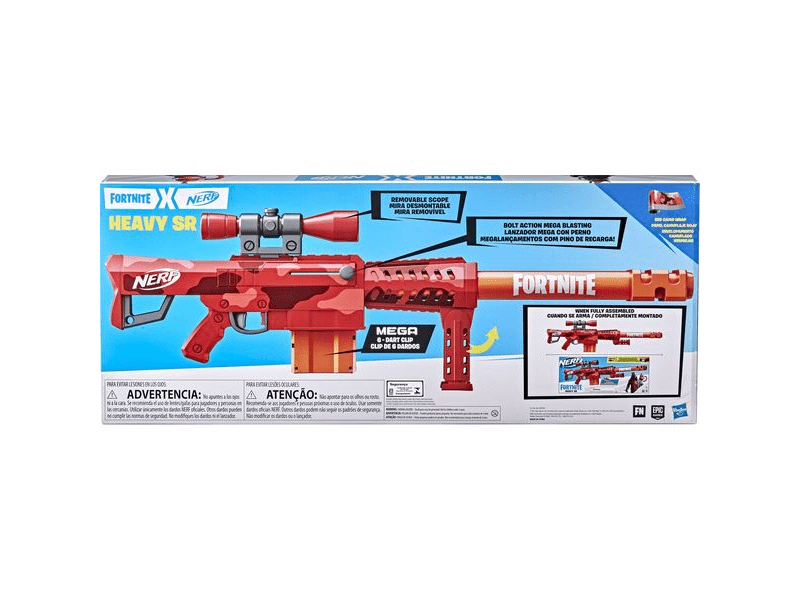 Nerf: Fortnite Heavy SR szivacslövő fegyver (F0929EU4)