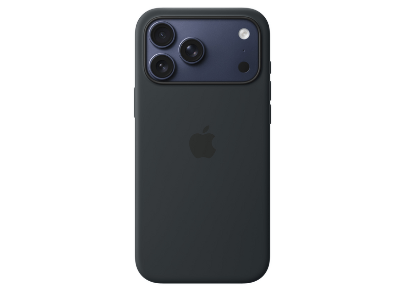 Apple MagSafe rögzítésű iPhone 17 Pro Max szilikontok, fekete (MGFR4ZM/A)