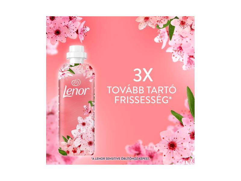 Lenor Textilöblítő 59 Mosáshoz, Cherry Blossom & Sage, 1239ml