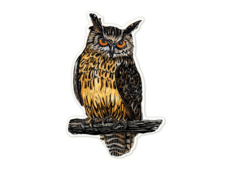 Avenir naljepnice za rezbarenje, ptice (CH232075)