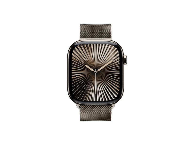 Apple Watch 46 mm-es natúr milánói szíj – S/M (MC7J4ZM/A)