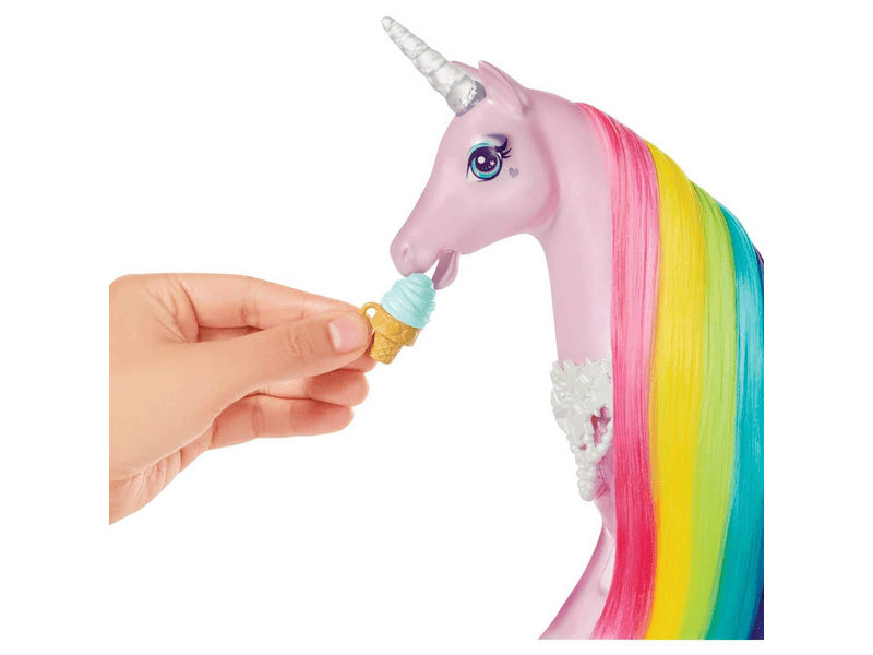 Barbie Dreamtopia csillámfény unikornis babával (FXT26)
