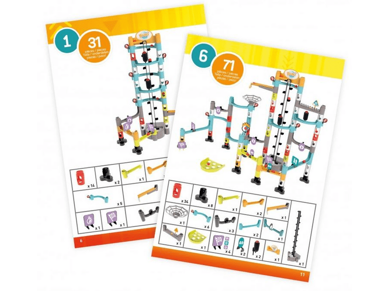 Buki Mega golyópálya fénnyel és hanggal (PM852)