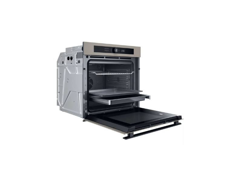 Whirlpool WOI4S8CM1SEA Beépíthető sütő + Whirlpool WL S2760 BF/S Beépíthető indukciós főzőlap