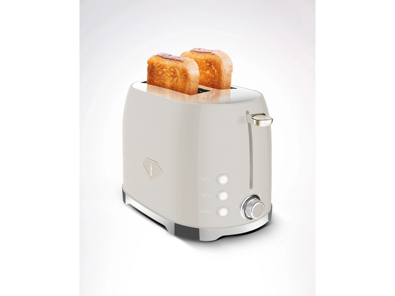 Fashion by Berlinger Haus FTV-0112 Kenyérpirító, krém/arany