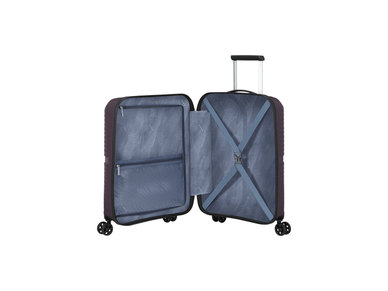American Tourister Airconic Spinner 55 cm bőrönd, lila/narancssárga (134657-A579)
