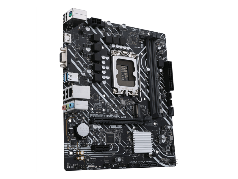 Asus PRIME H610M-K D4 LGA1700 Alaplap