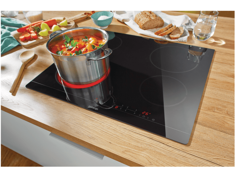Gorenje BO6735E02BK Beépíthető sütő + Gorenje ECT641BSC Üvegkerámia főzőlap